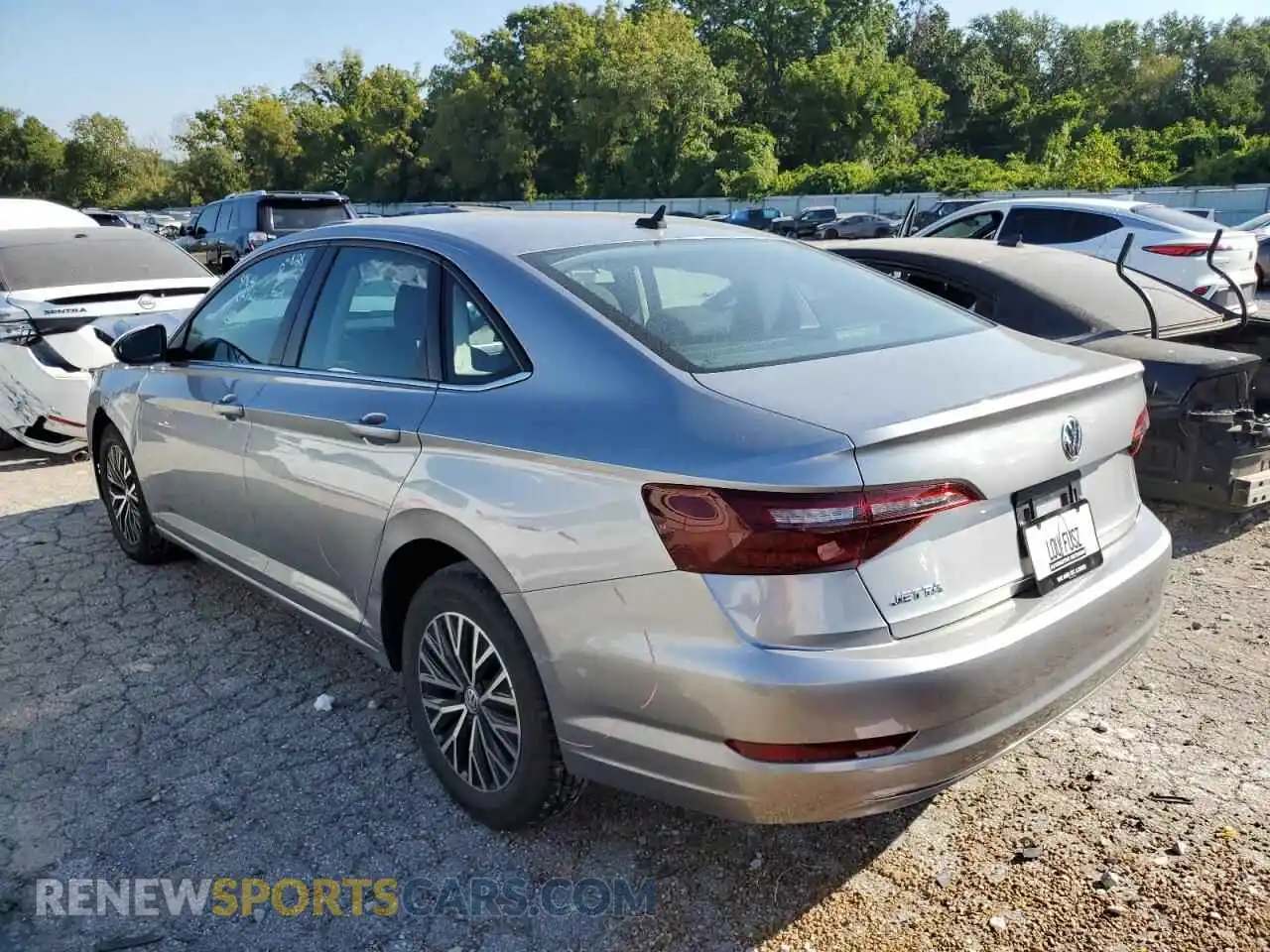 2 Photograph of a damaged car 3VWC57BUXMM039735 VOLKSWAGEN JETTA 2021