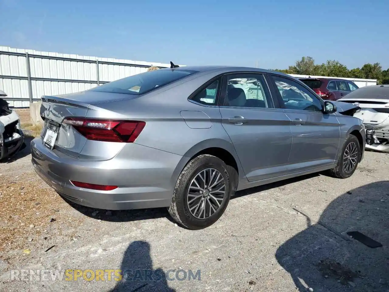 3 Photograph of a damaged car 3VWC57BUXMM039735 VOLKSWAGEN JETTA 2021
