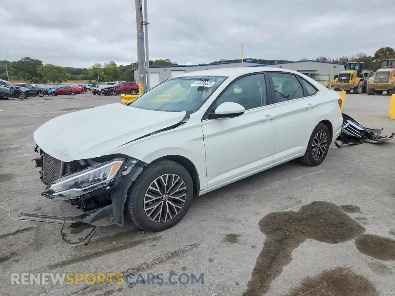 1 Photograph of a damaged car 3VWC57BUXMM042957 VOLKSWAGEN JETTA 2021