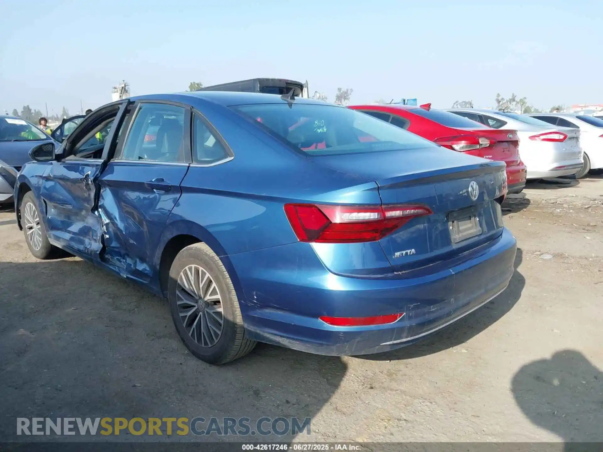 3 Photograph of a damaged car 3VWC57BUXMM046247 VOLKSWAGEN JETTA 2021