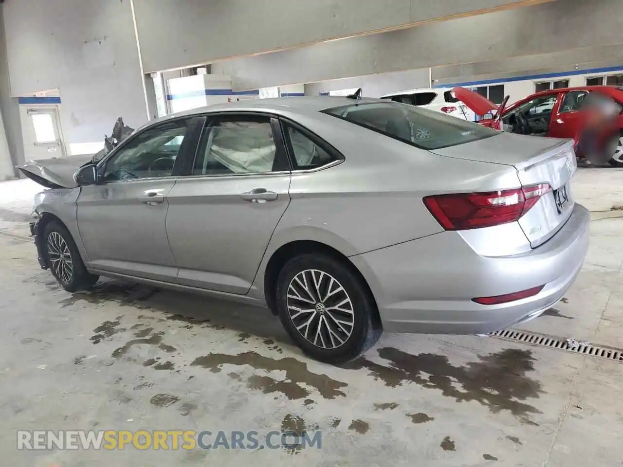 2 Photograph of a damaged car 3VWC57BUXMM048113 VOLKSWAGEN JETTA 2021