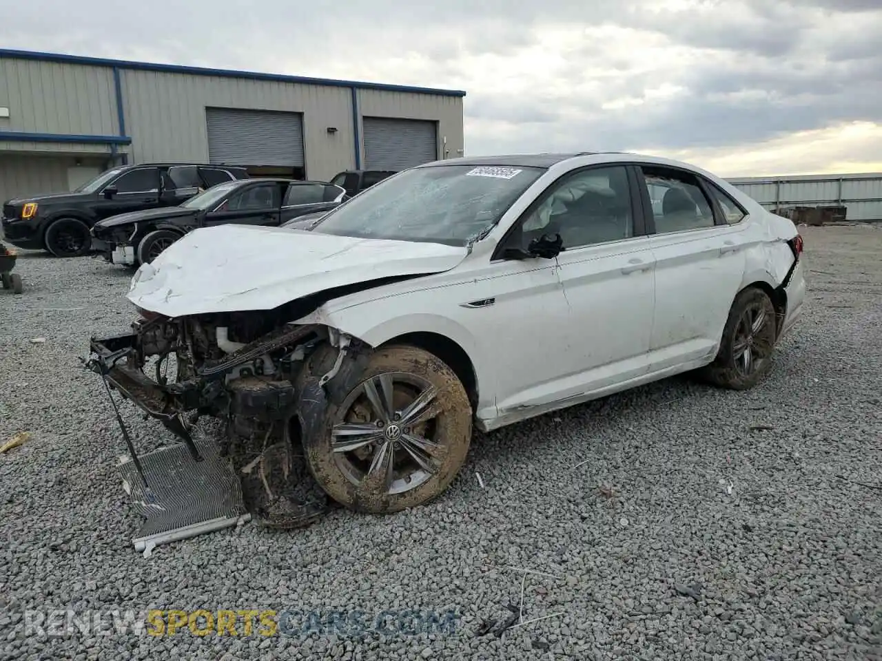 1 Photograph of a damaged car 3VWC57BUXMM049049 VOLKSWAGEN JETTA 2021