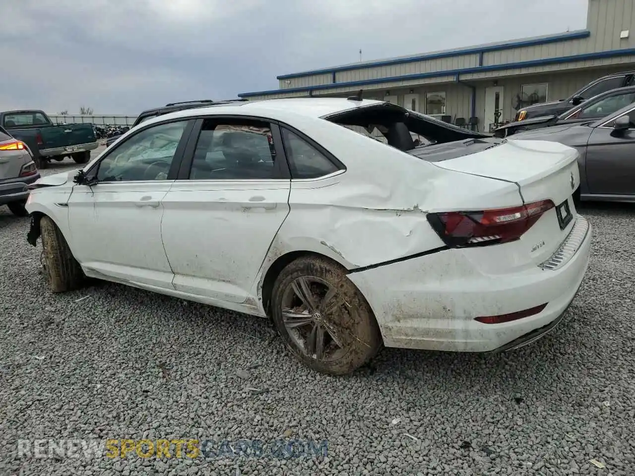 2 Photograph of a damaged car 3VWC57BUXMM049049 VOLKSWAGEN JETTA 2021