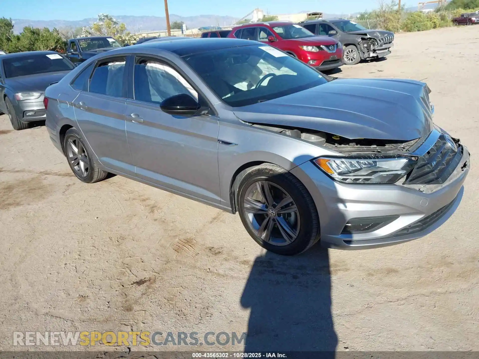 1 Photograph of a damaged car 3VWC57BUXMM059189 VOLKSWAGEN JETTA 2021