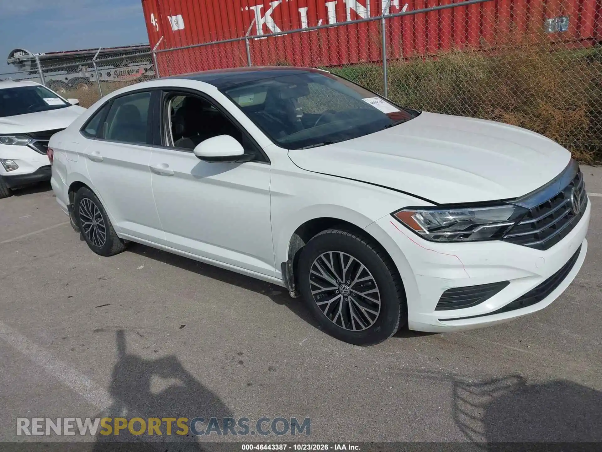 1 fotografías del automóvil dañado 3VWC57BUXMM079524 VOLKSWAGEN JETTA 2021