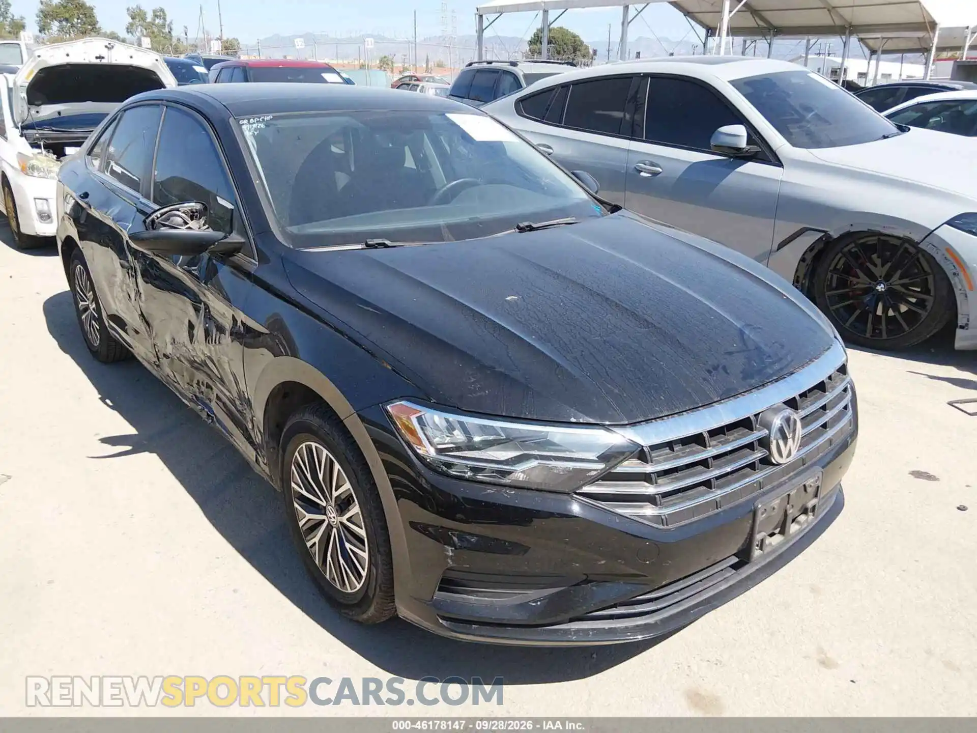 1 fotografías del automóvil dañado 3VWC57BUXMM081466 VOLKSWAGEN JETTA 2021