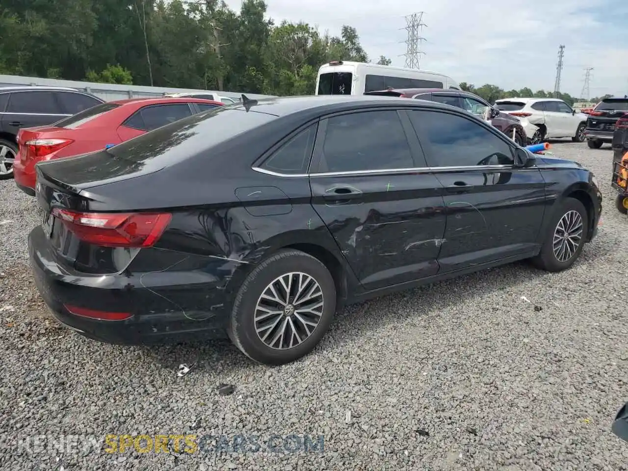 3 Photograph of a damaged car 3VWC57BUXMM088174 VOLKSWAGEN JETTA 2021