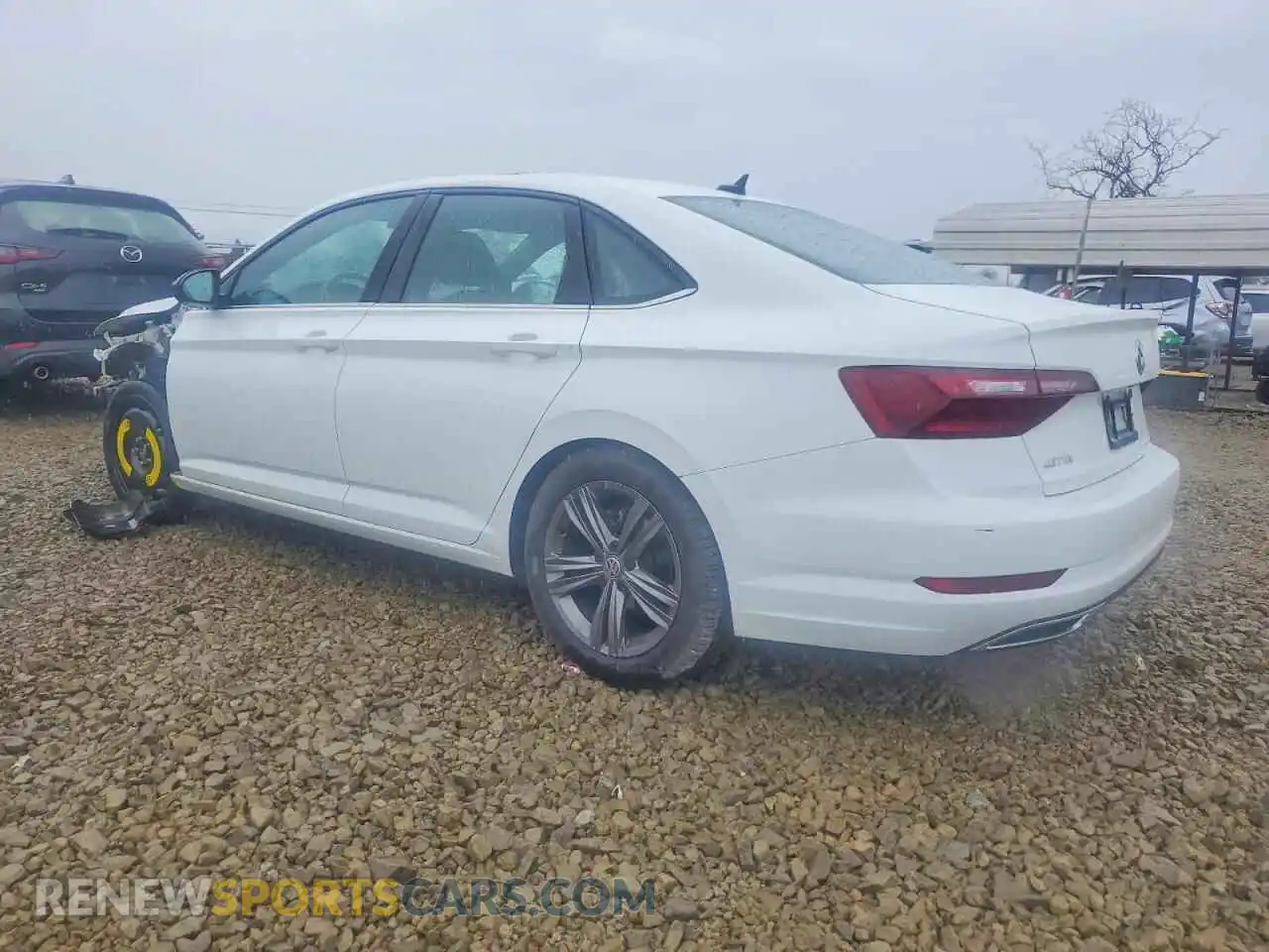 2 fotografías del automóvil dañado 3VWC57BUXMM091477 VOLKSWAGEN JETTA 2021