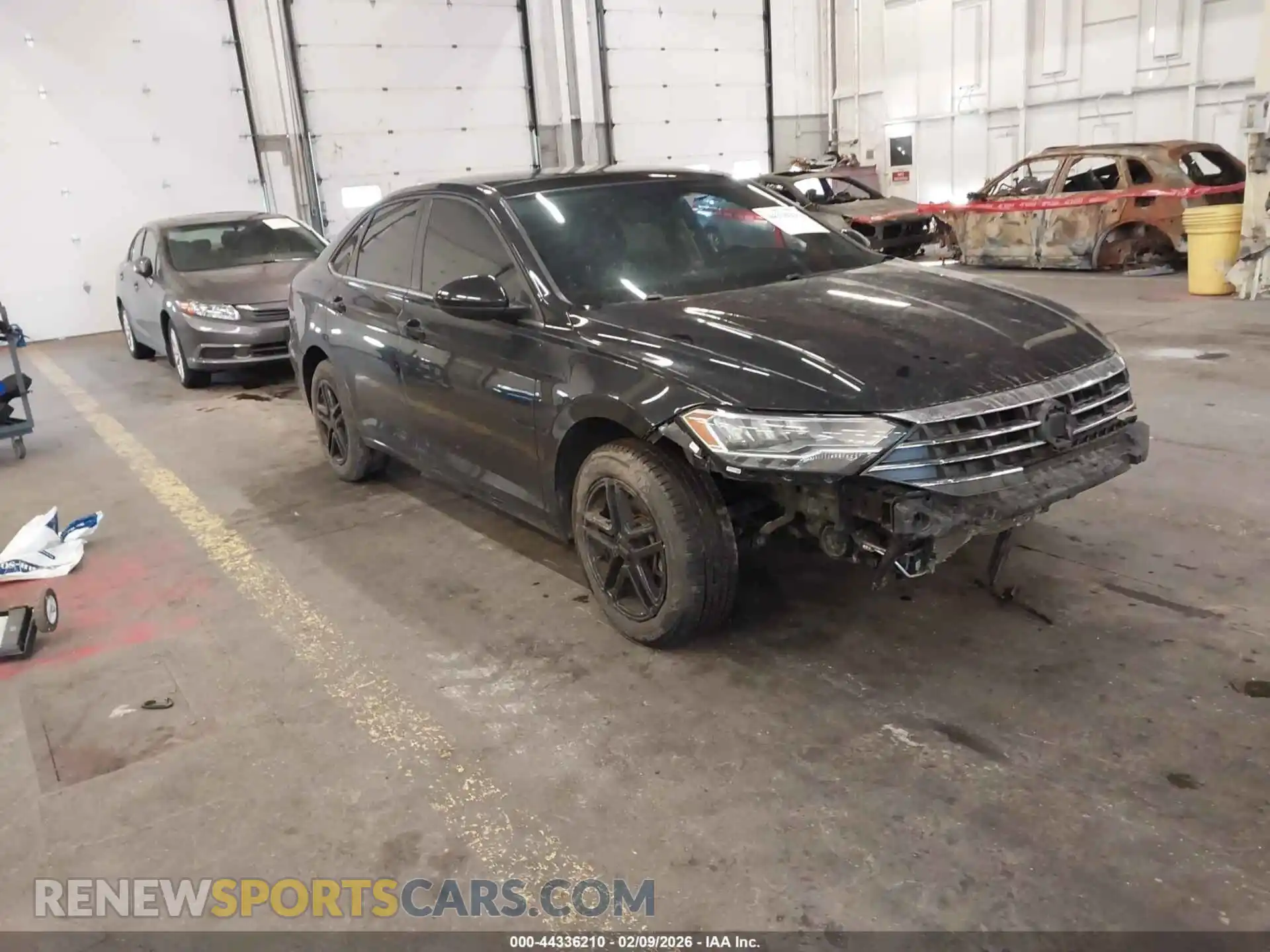 1 Photograph of a damaged car 3VWC57BUXMM093567 VOLKSWAGEN JETTA 2021