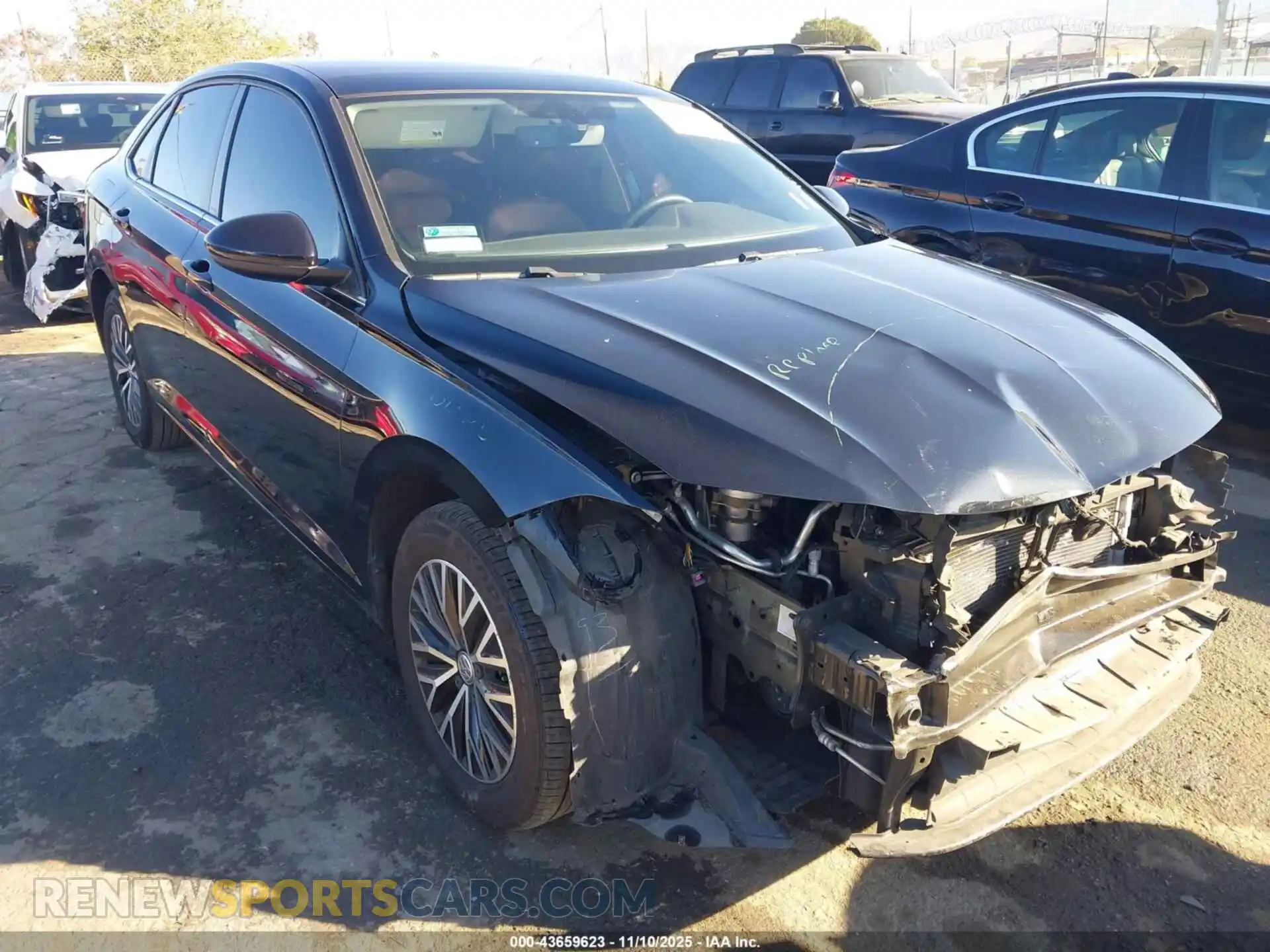 1 Photograph of a damaged car 3VWC57BUXMM101747 VOLKSWAGEN JETTA 2021