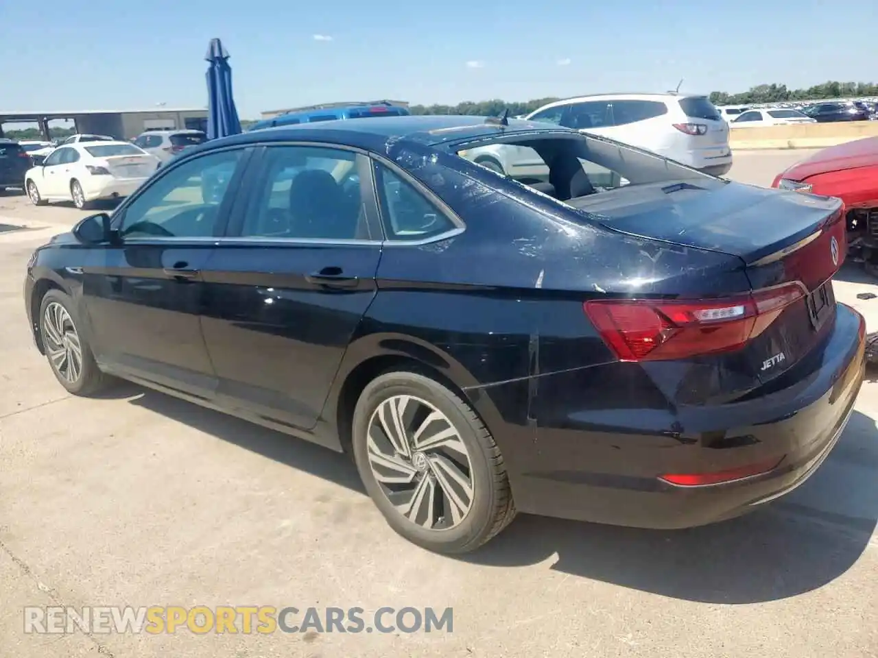 2 Photograph of a damaged car 3VWE57BU0MM003593 VOLKSWAGEN JETTA 2021