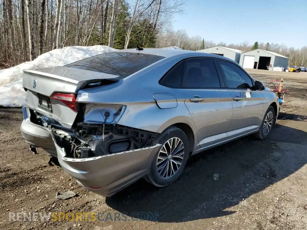 3 Photograph of a damaged car 3VWE57BU0MM061879 VOLKSWAGEN JETTA 2021