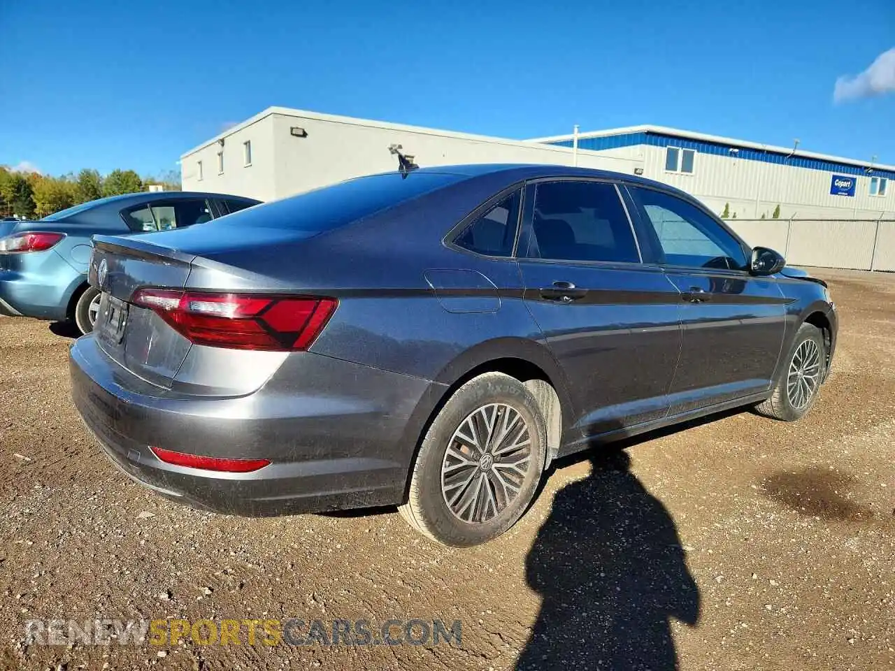 3 Фотография поврежденного автомобиля 3VWE57BU0MM074048 VOLKSWAGEN JETTA 2021