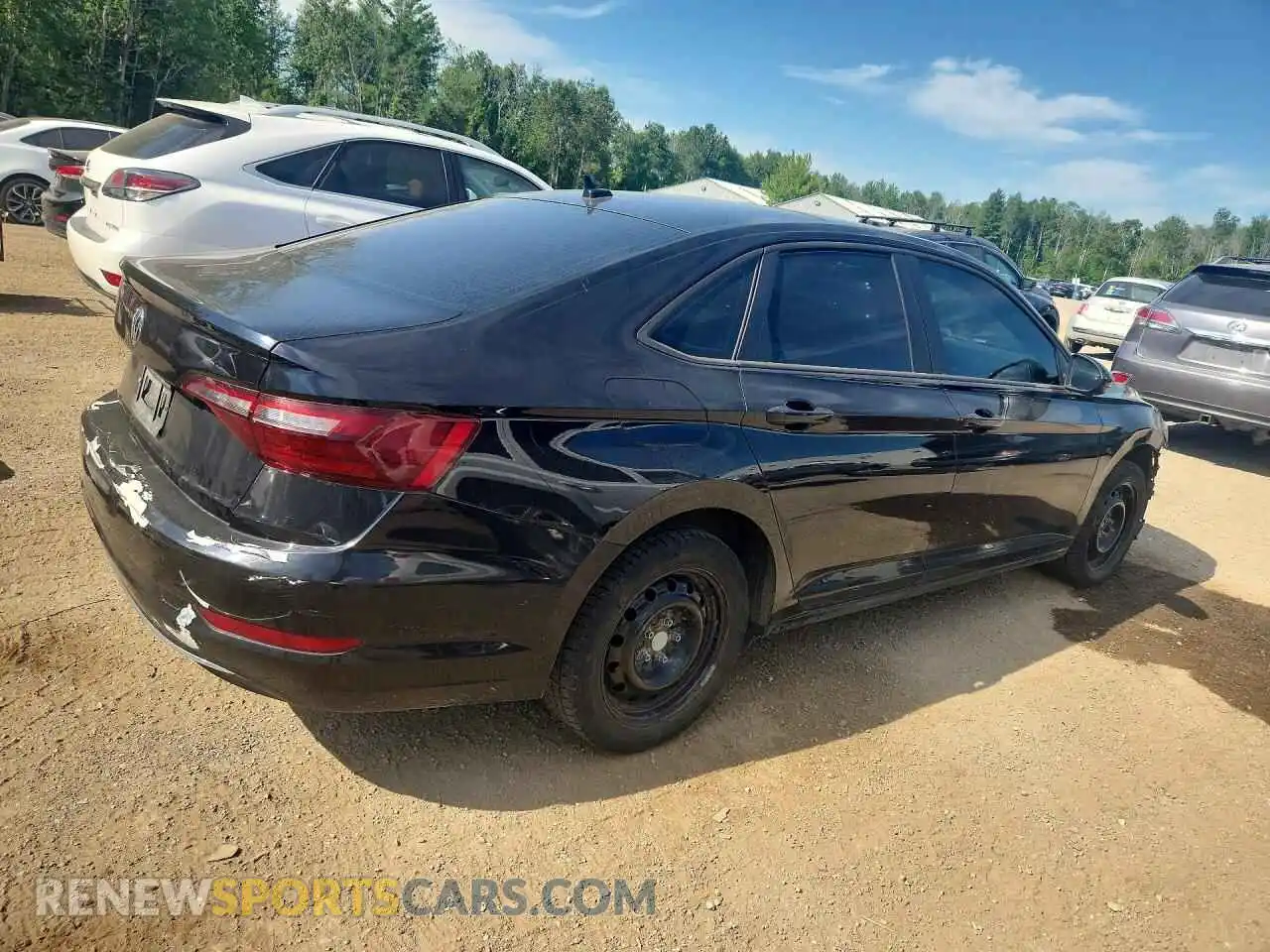 3 Фотография поврежденного автомобиля 3VWE57BU0MM074261 VOLKSWAGEN JETTA 2021