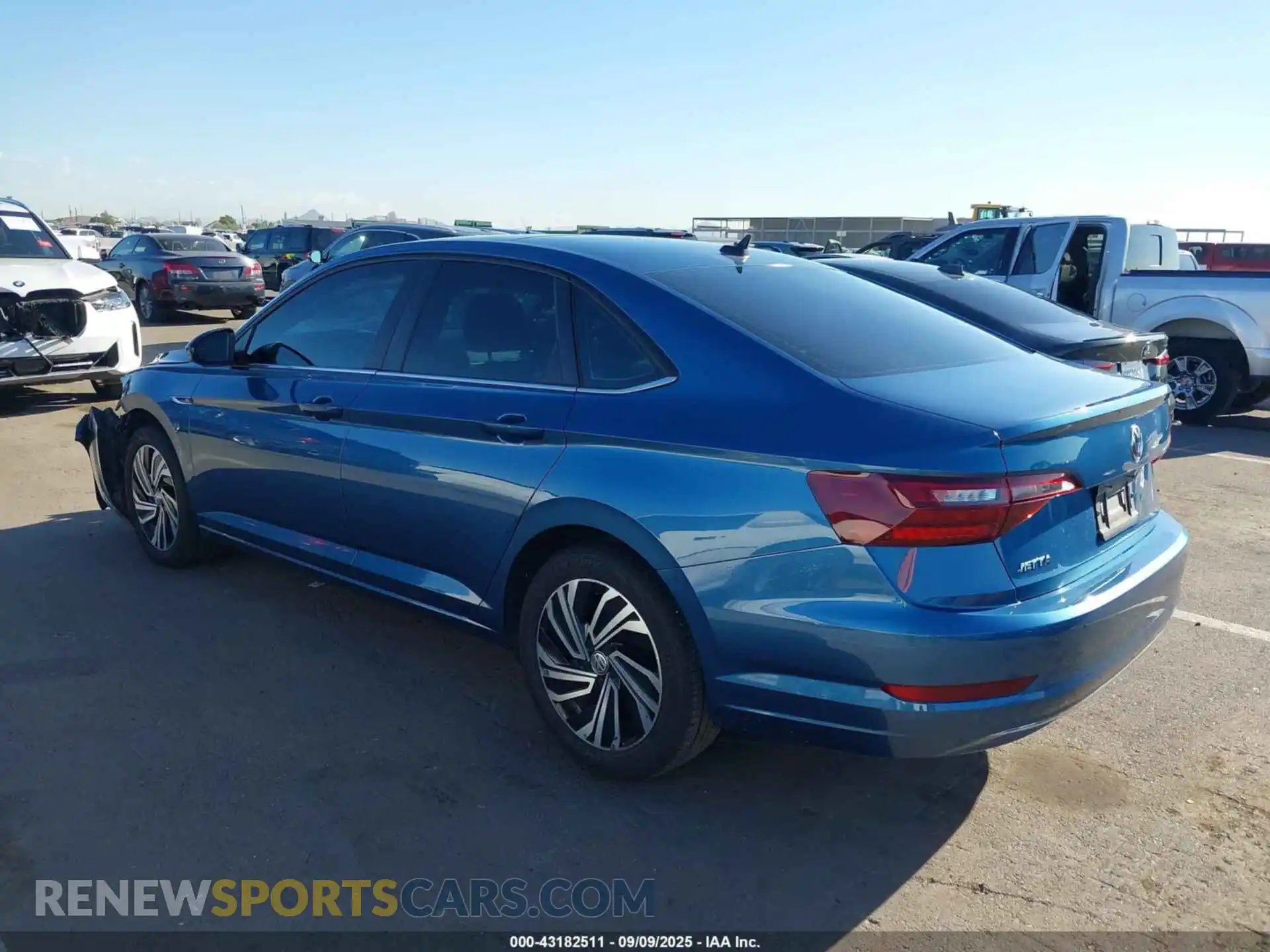 3 Photograph of a damaged car 3VWE57BU0MM098754 VOLKSWAGEN JETTA 2021
