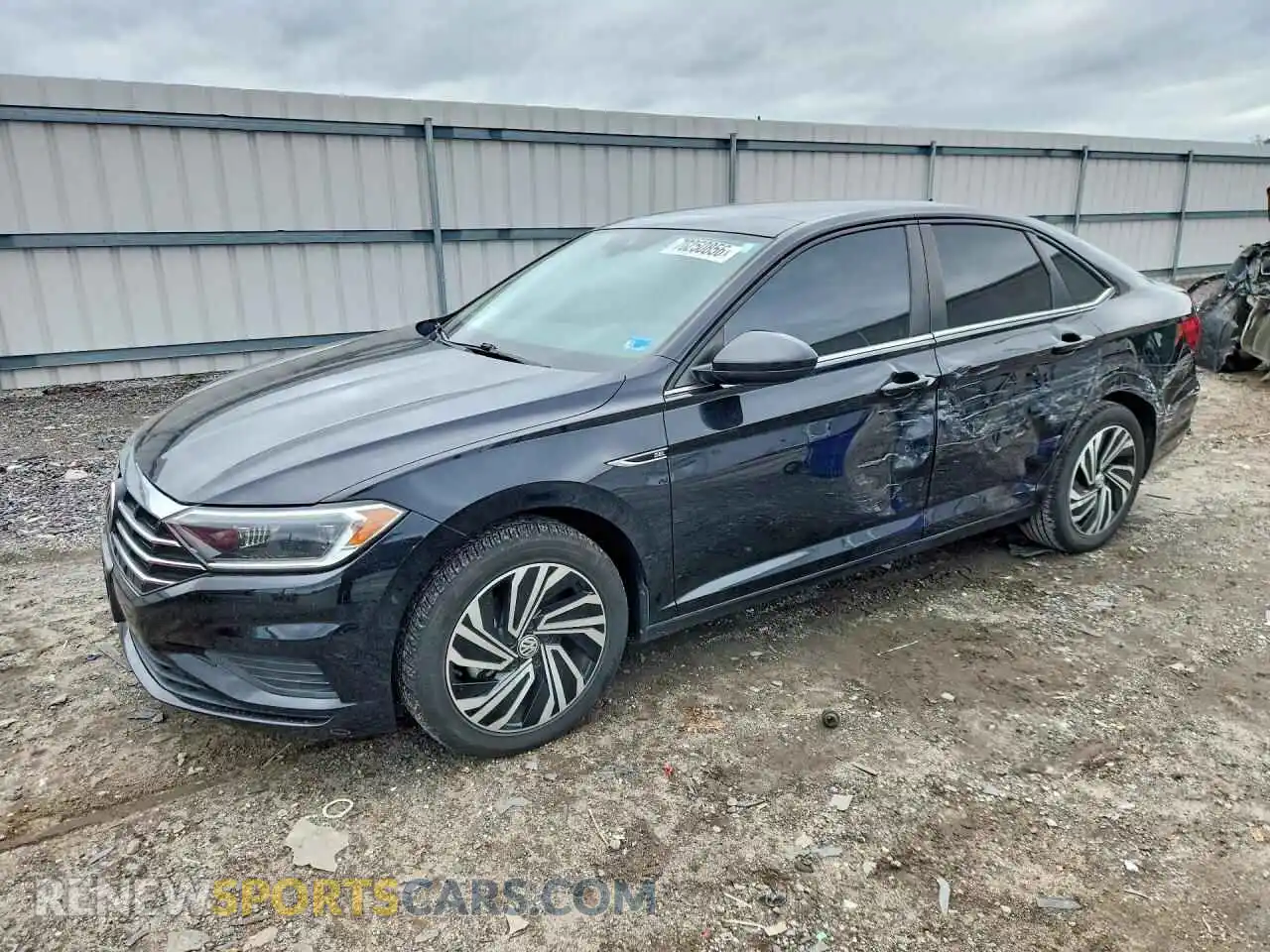 1 Photograph of a damaged car 3VWE57BU1MM013162 VOLKSWAGEN JETTA 2021