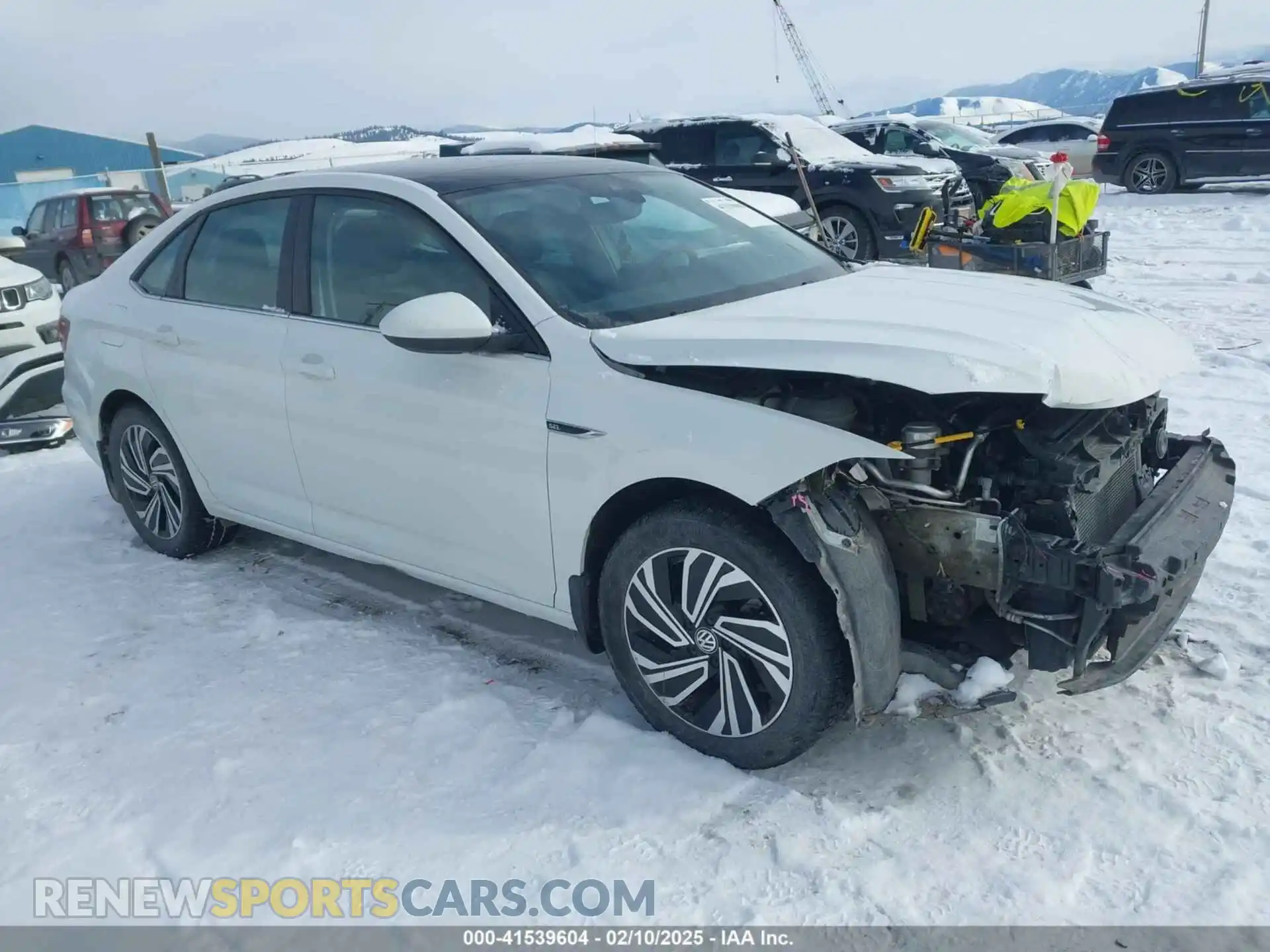 1 Photograph of a damaged car 3VWE57BU2MM051239 VOLKSWAGEN JETTA 2021