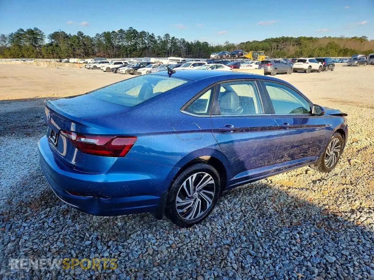 3 Photograph of a damaged car 3VWE57BU3MM008870 VOLKSWAGEN JETTA 2021