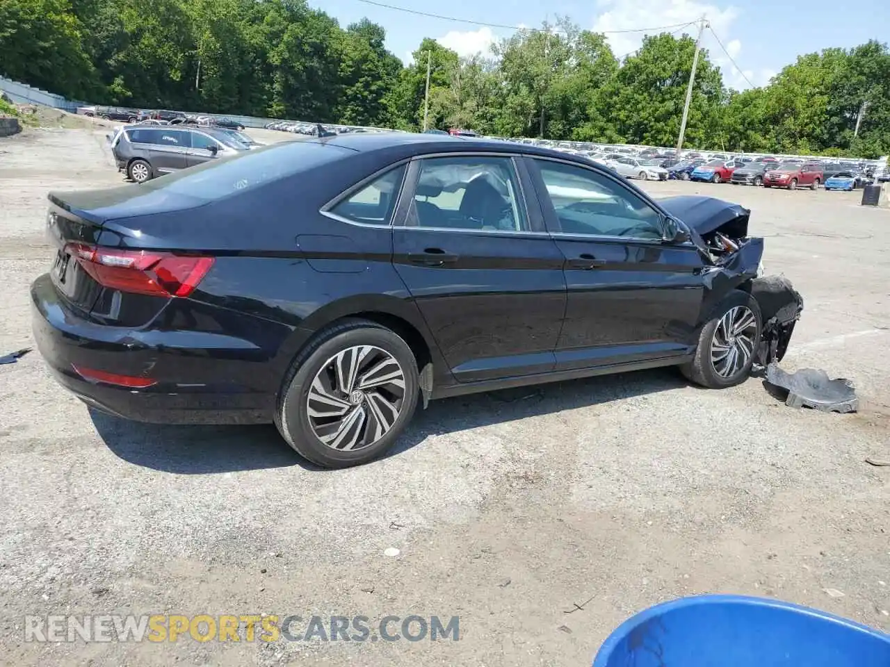 3 Photograph of a damaged car 3VWE57BU3MM012692 VOLKSWAGEN JETTA 2021