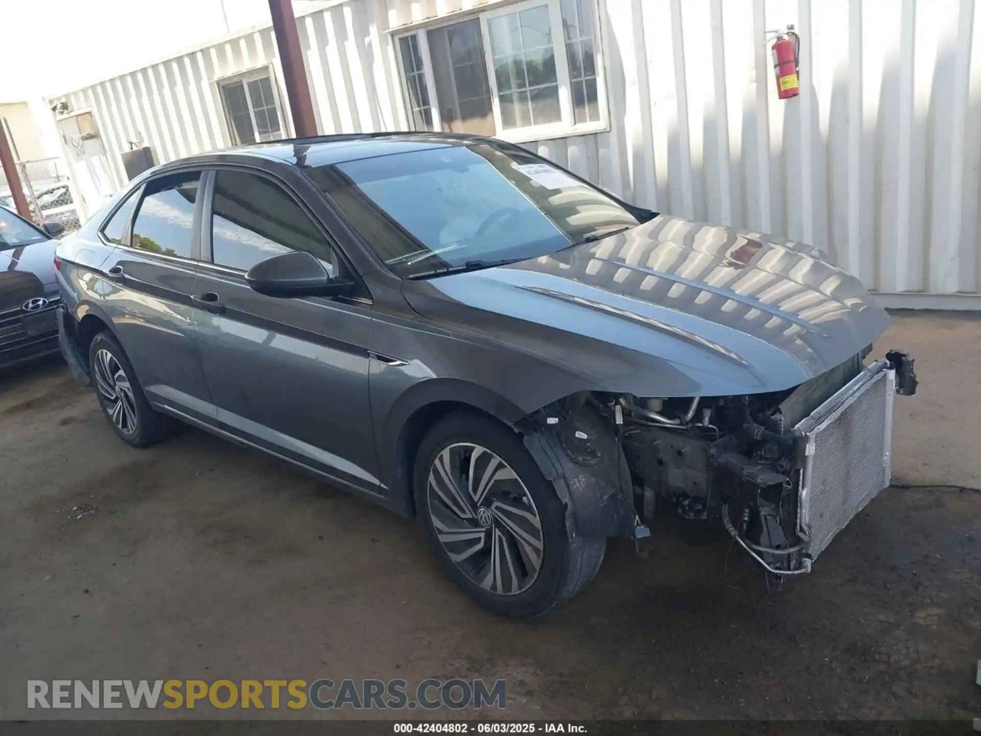 1 Photograph of a damaged car 3VWE57BU3MM032442 VOLKSWAGEN JETTA 2021