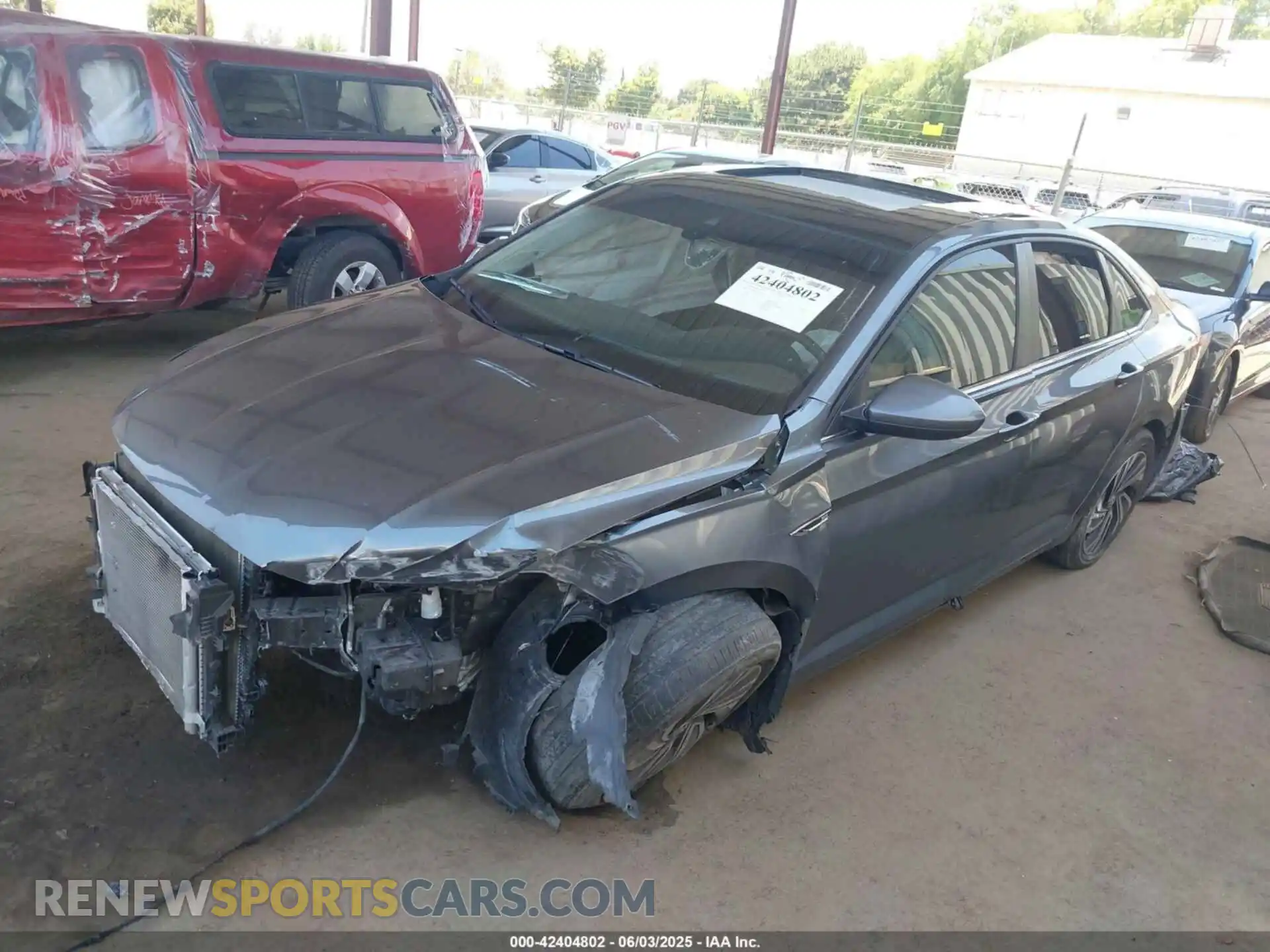 2 Photograph of a damaged car 3VWE57BU3MM032442 VOLKSWAGEN JETTA 2021