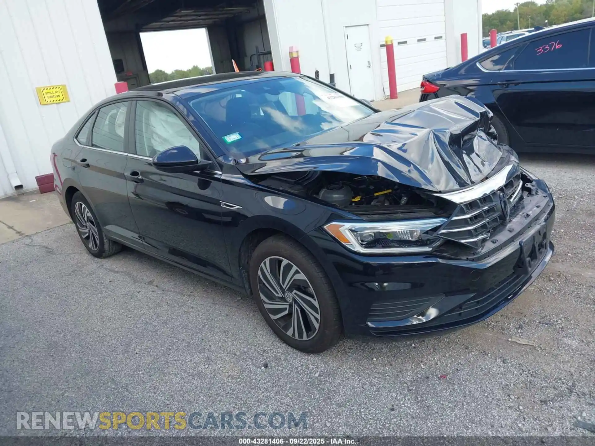 1 Photograph of a damaged car 3VWE57BU3MM083004 VOLKSWAGEN JETTA 2021