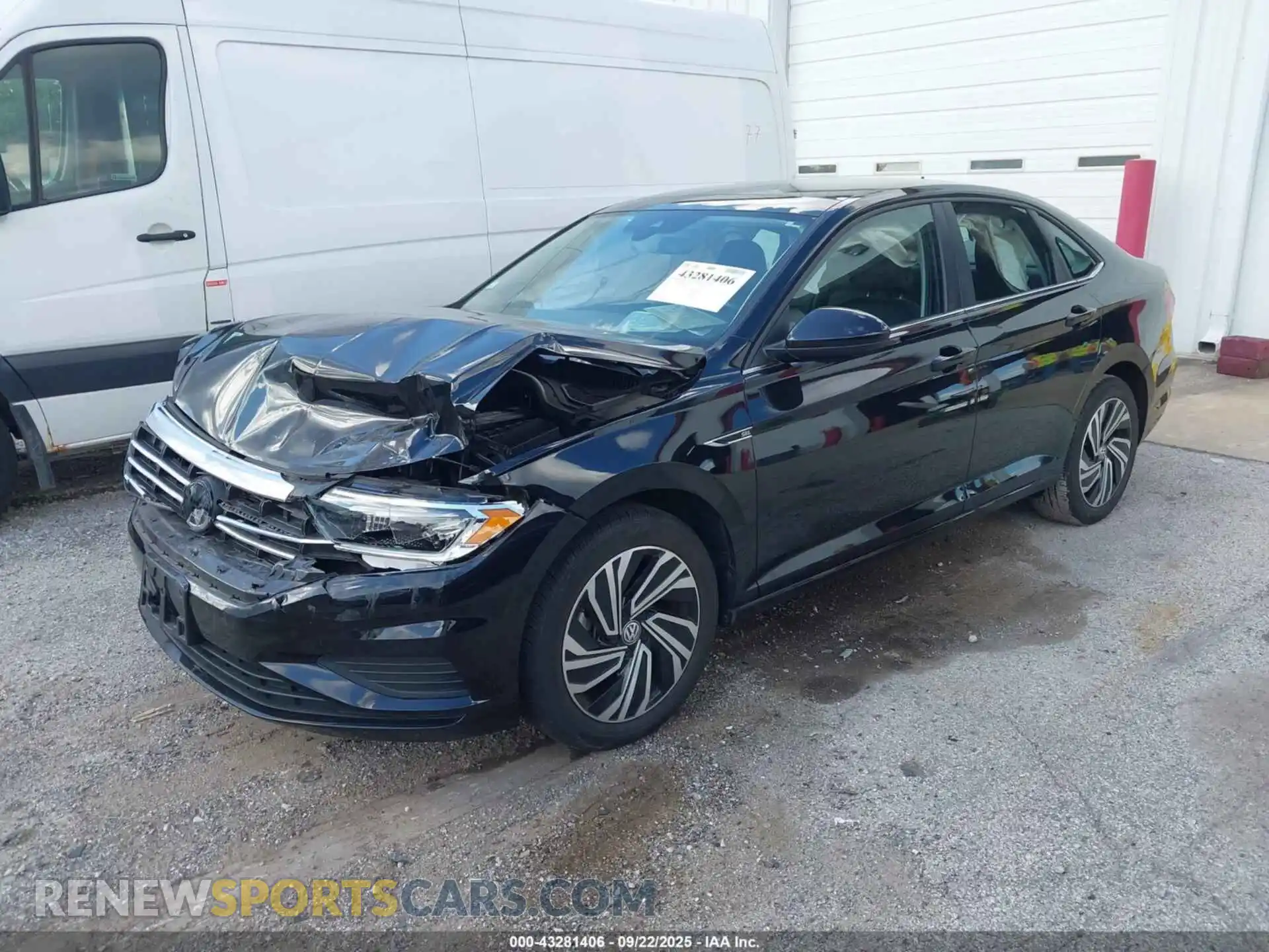 2 Photograph of a damaged car 3VWE57BU3MM083004 VOLKSWAGEN JETTA 2021