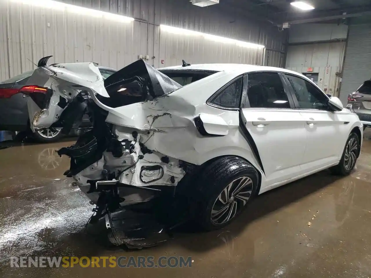 3 Photograph of a damaged car 3VWE57BU3MM099462 VOLKSWAGEN JETTA 2021