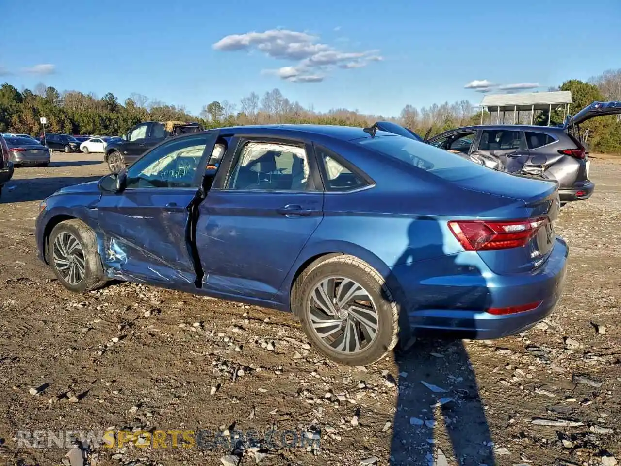 2 Photograph of a damaged car 3VWE57BU4MM008845 VOLKSWAGEN JETTA 2021
