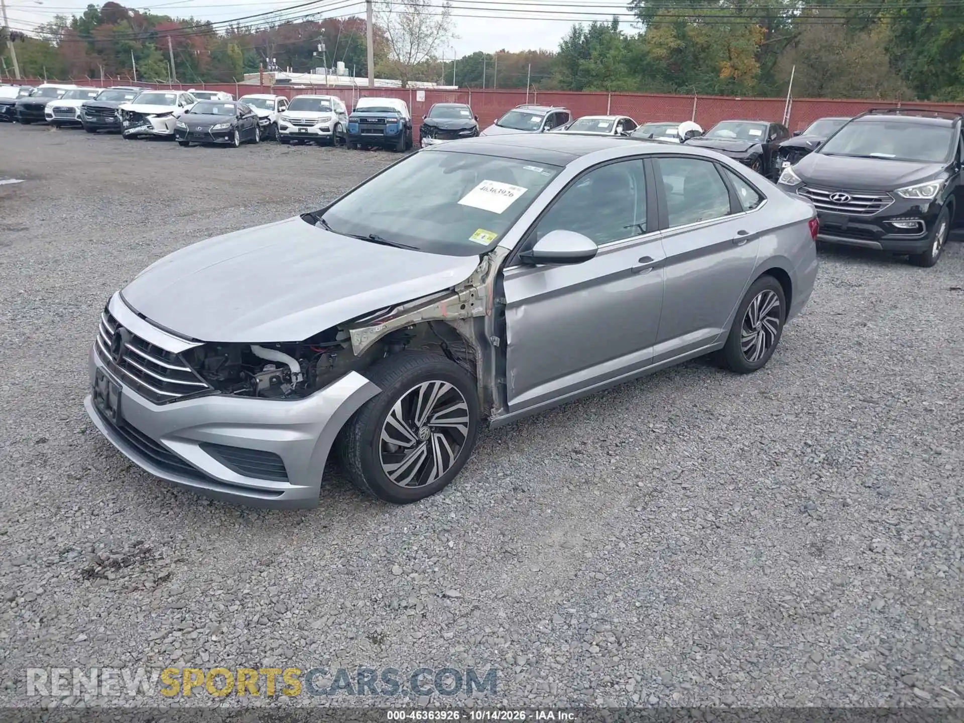 2 Photograph of a damaged car 3VWE57BU4MM016959 VOLKSWAGEN JETTA 2021