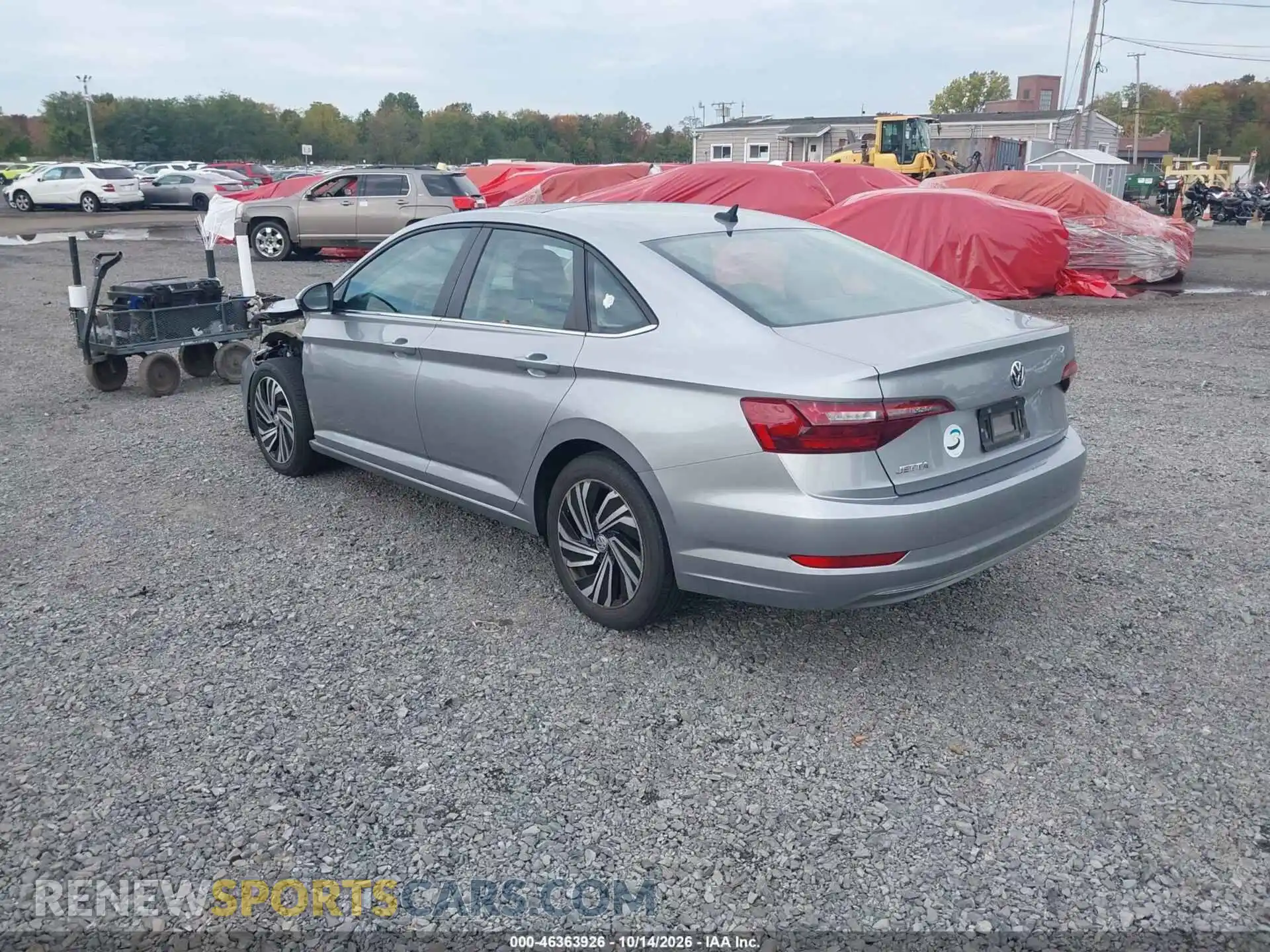 3 Photograph of a damaged car 3VWE57BU4MM016959 VOLKSWAGEN JETTA 2021