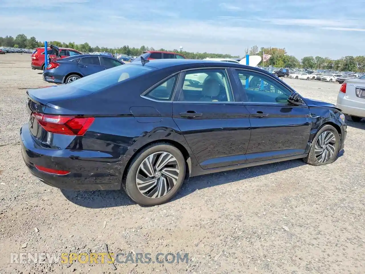 3 Фотография поврежденного автомобиля 3VWE57BU5MM018493 VOLKSWAGEN JETTA 2021