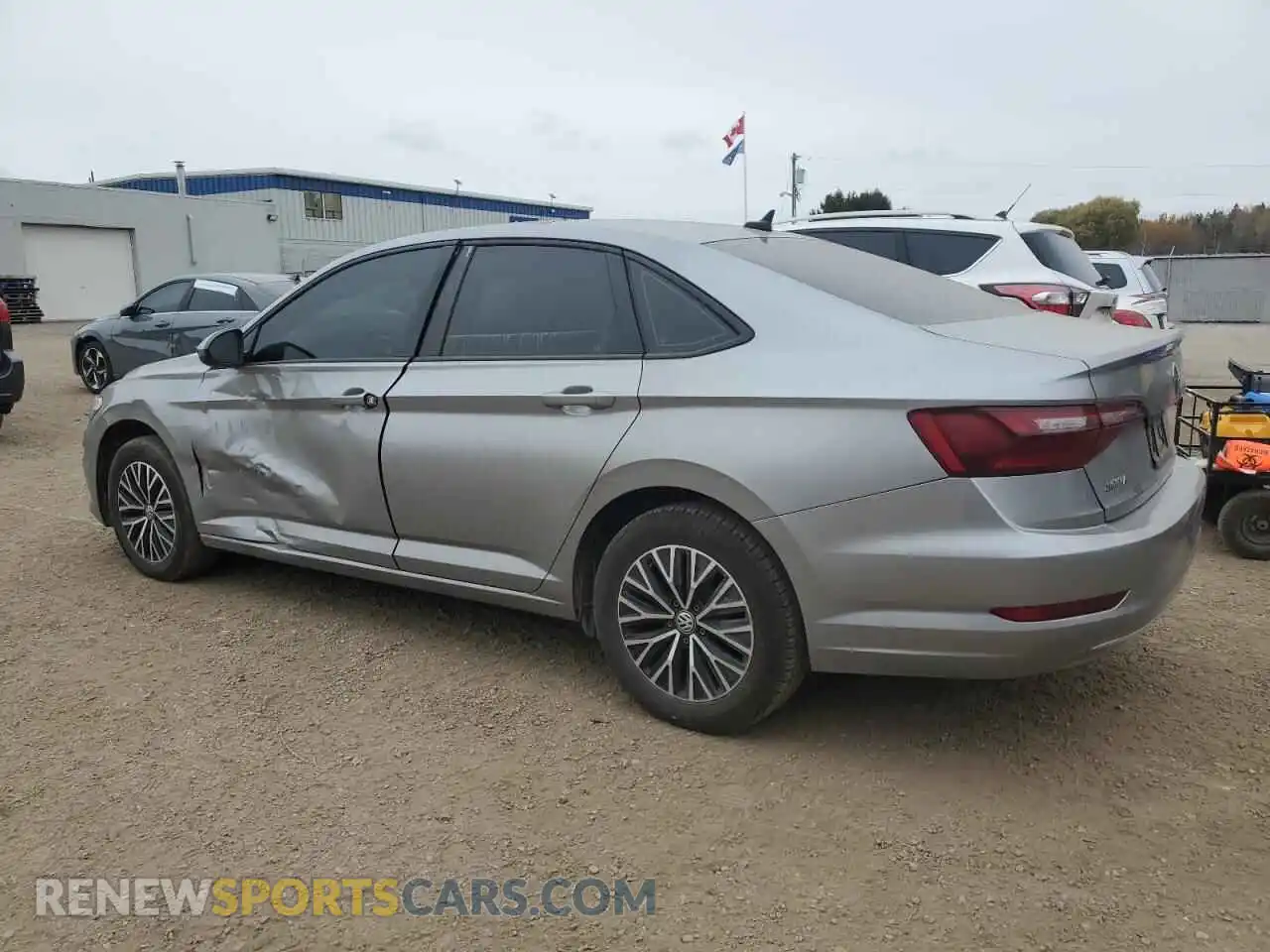 2 Photograph of a damaged car 3VWE57BU5MM078323 VOLKSWAGEN JETTA 2021