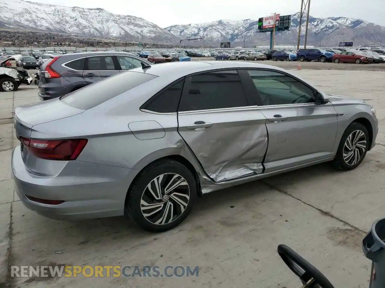 3 Photograph of a damaged car 3VWE57BU5MM097700 VOLKSWAGEN JETTA 2021
