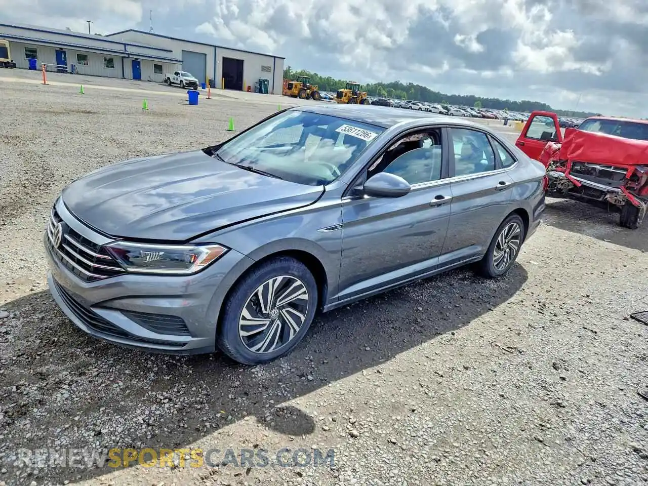 1 Фотография поврежденного автомобиля 3VWE57BU6MM069078 VOLKSWAGEN JETTA 2021