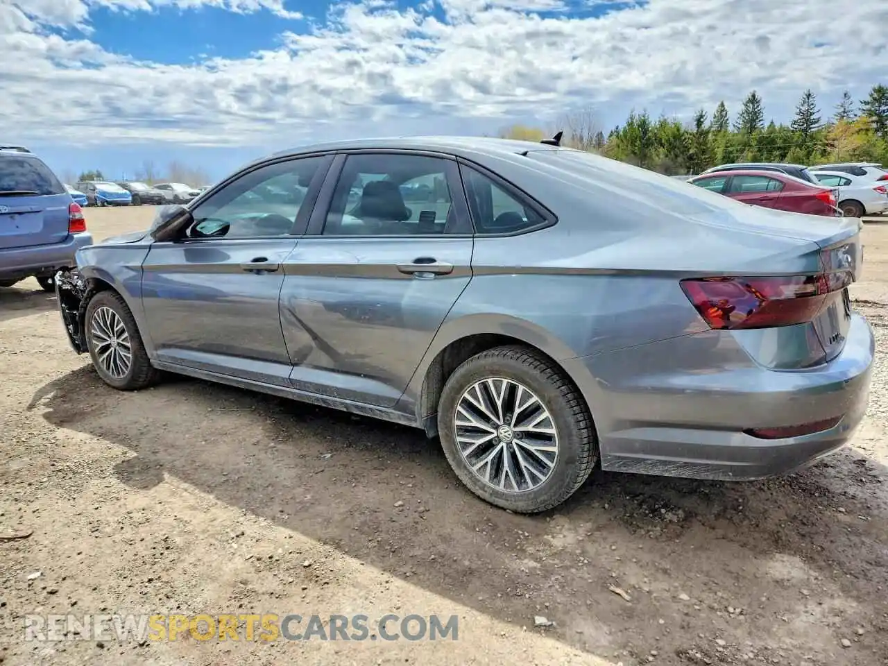 2 Фотография поврежденного автомобиля 3VWE57BU6MM077164 VOLKSWAGEN JETTA 2021