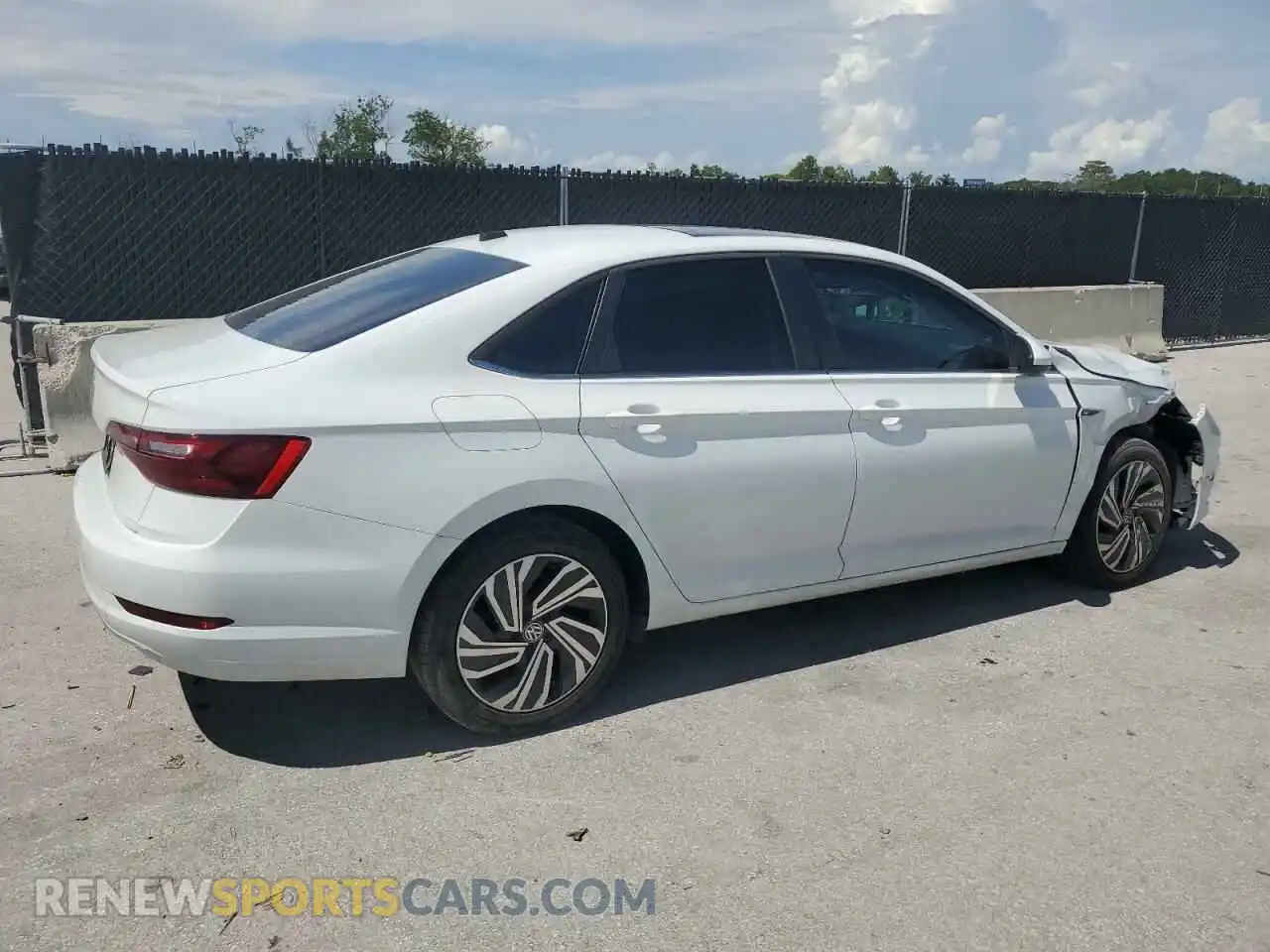 3 Photograph of a damaged car 3VWE57BU6MM087810 VOLKSWAGEN JETTA 2021