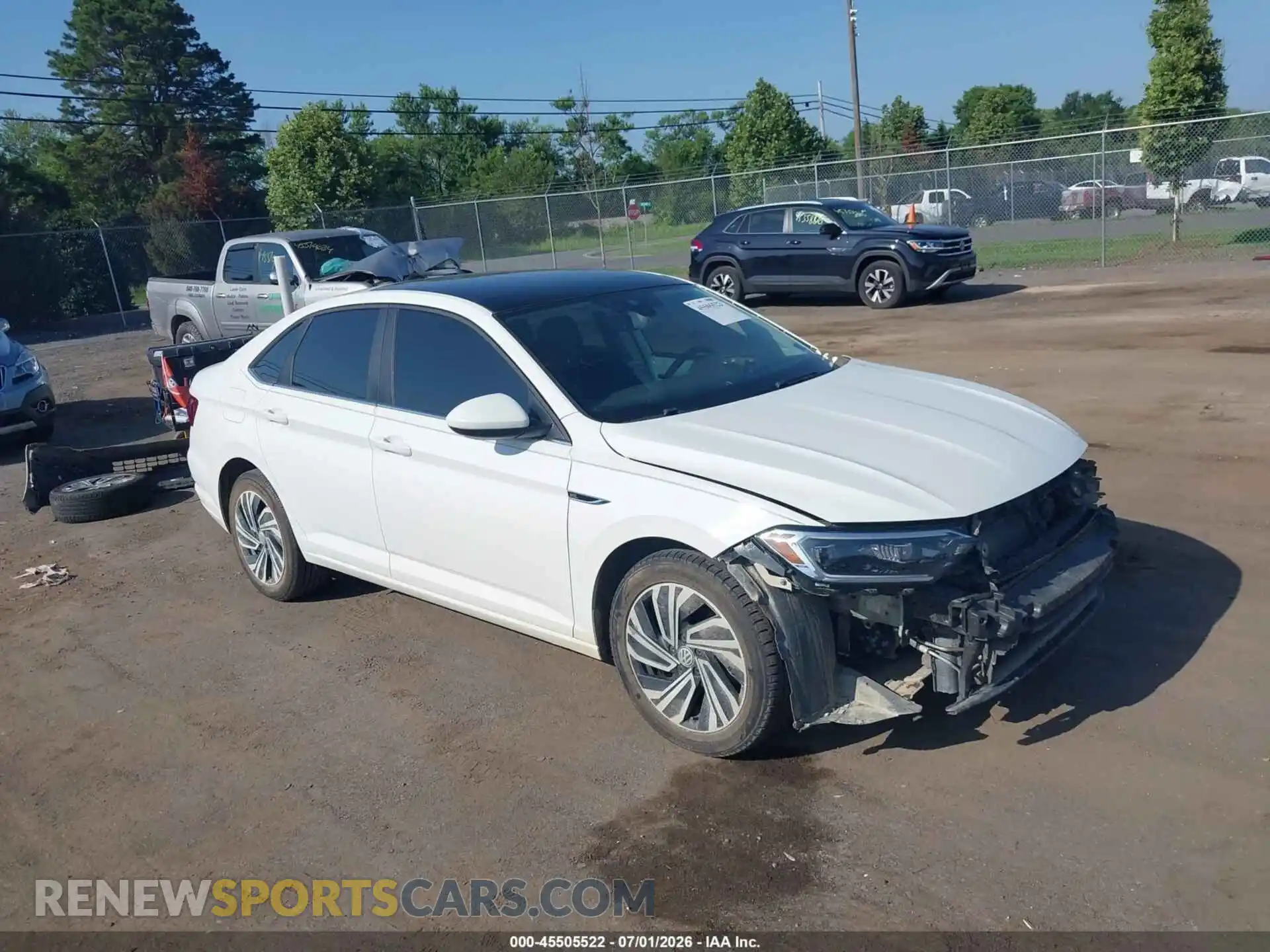 1 Фотография поврежденного автомобиля 3VWE57BU7MM011867 VOLKSWAGEN JETTA 2021