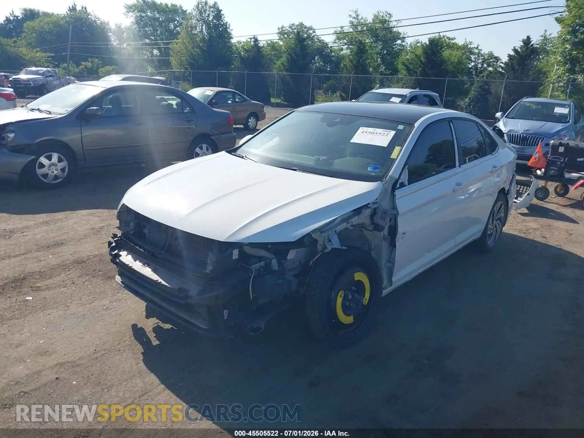 2 Фотография поврежденного автомобиля 3VWE57BU7MM011867 VOLKSWAGEN JETTA 2021