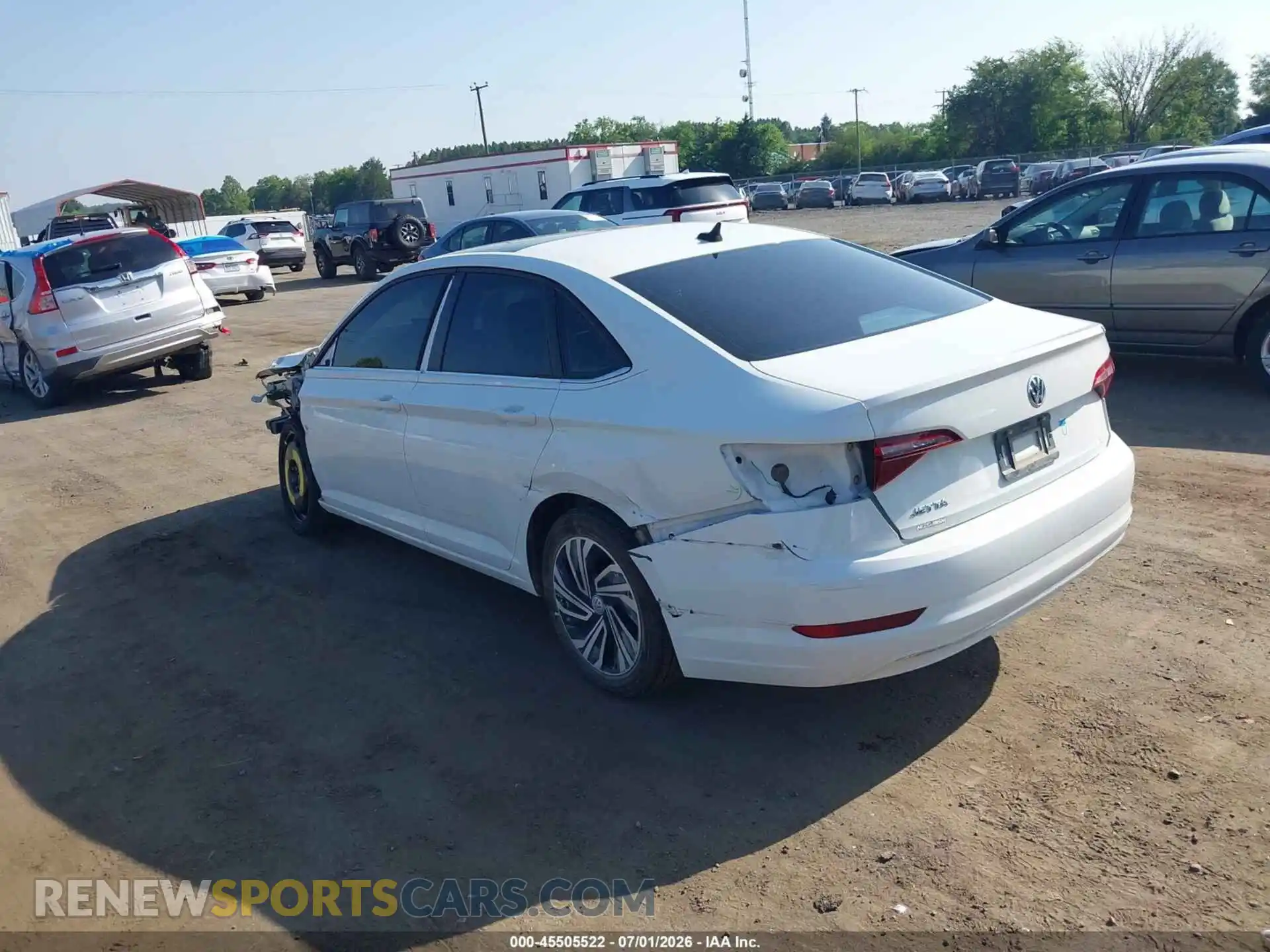 3 Фотография поврежденного автомобиля 3VWE57BU7MM011867 VOLKSWAGEN JETTA 2021