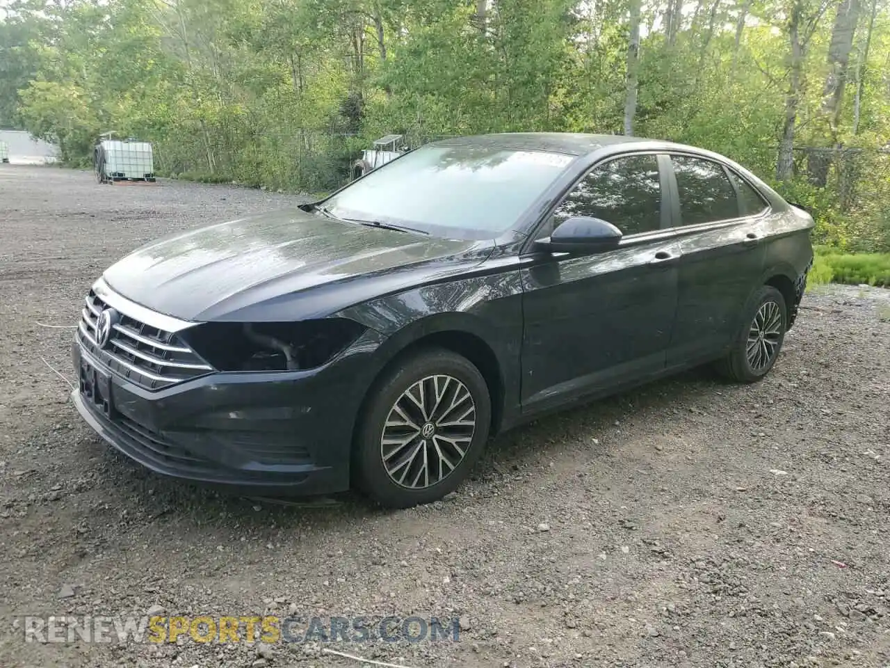 1 Photograph of a damaged car 3VWE57BU7MM061300 VOLKSWAGEN JETTA 2021