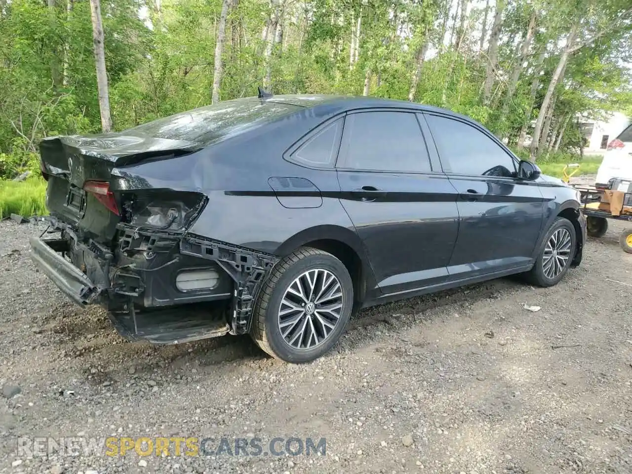 3 Photograph of a damaged car 3VWE57BU7MM061300 VOLKSWAGEN JETTA 2021
