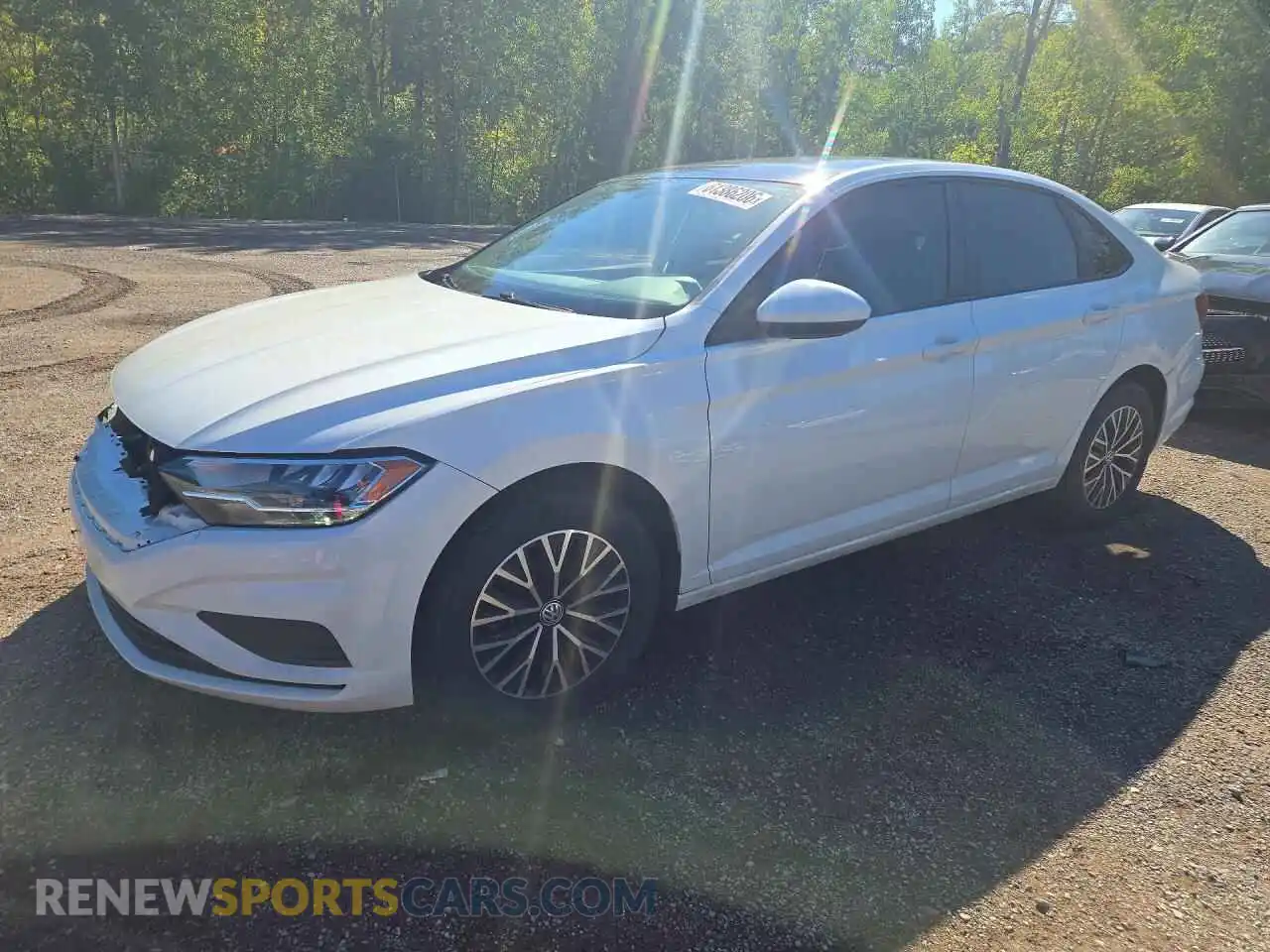 1 Фотография поврежденного автомобиля 3VWE57BU7MM074791 VOLKSWAGEN JETTA 2021