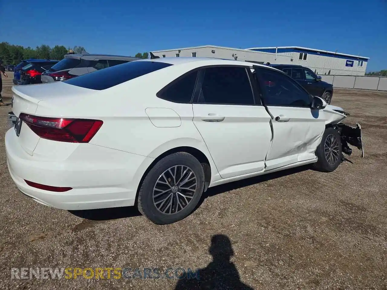 3 Фотография поврежденного автомобиля 3VWE57BU7MM074791 VOLKSWAGEN JETTA 2021