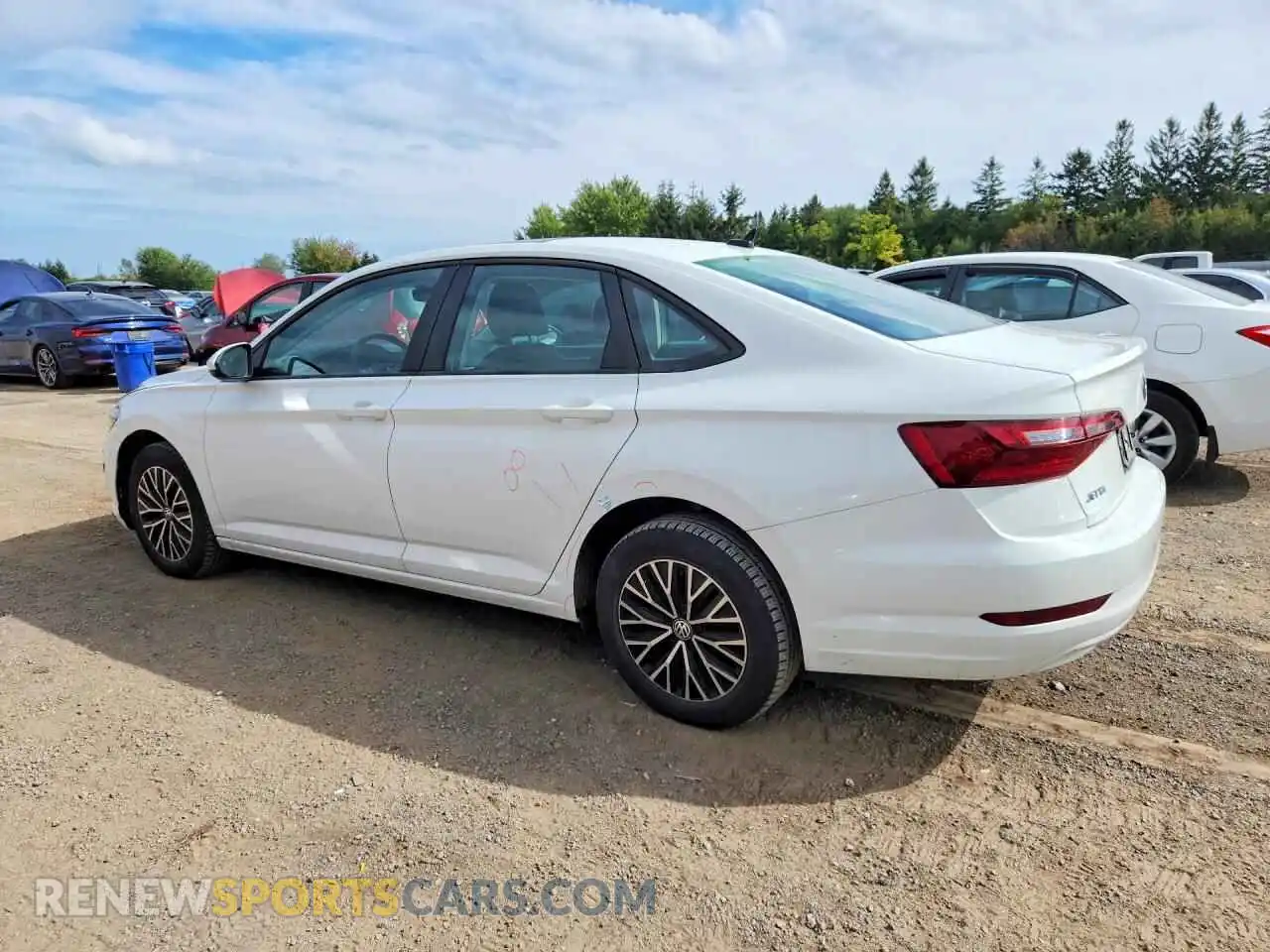 2 Photograph of a damaged car 3VWE57BU7MM076833 VOLKSWAGEN JETTA 2021