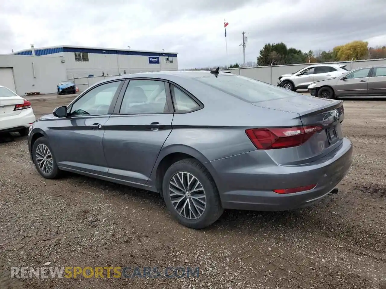 2 fotografías del automóvil dañado 3VWE57BU7MM077917 VOLKSWAGEN JETTA 2021