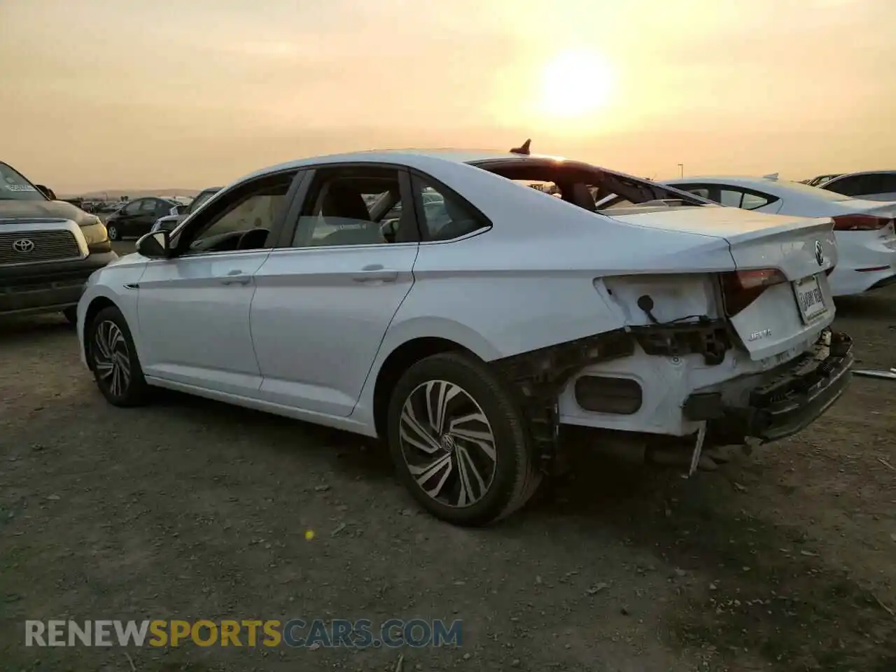 2 Photograph of a damaged car 3VWE57BU8MM088506 VOLKSWAGEN JETTA 2021