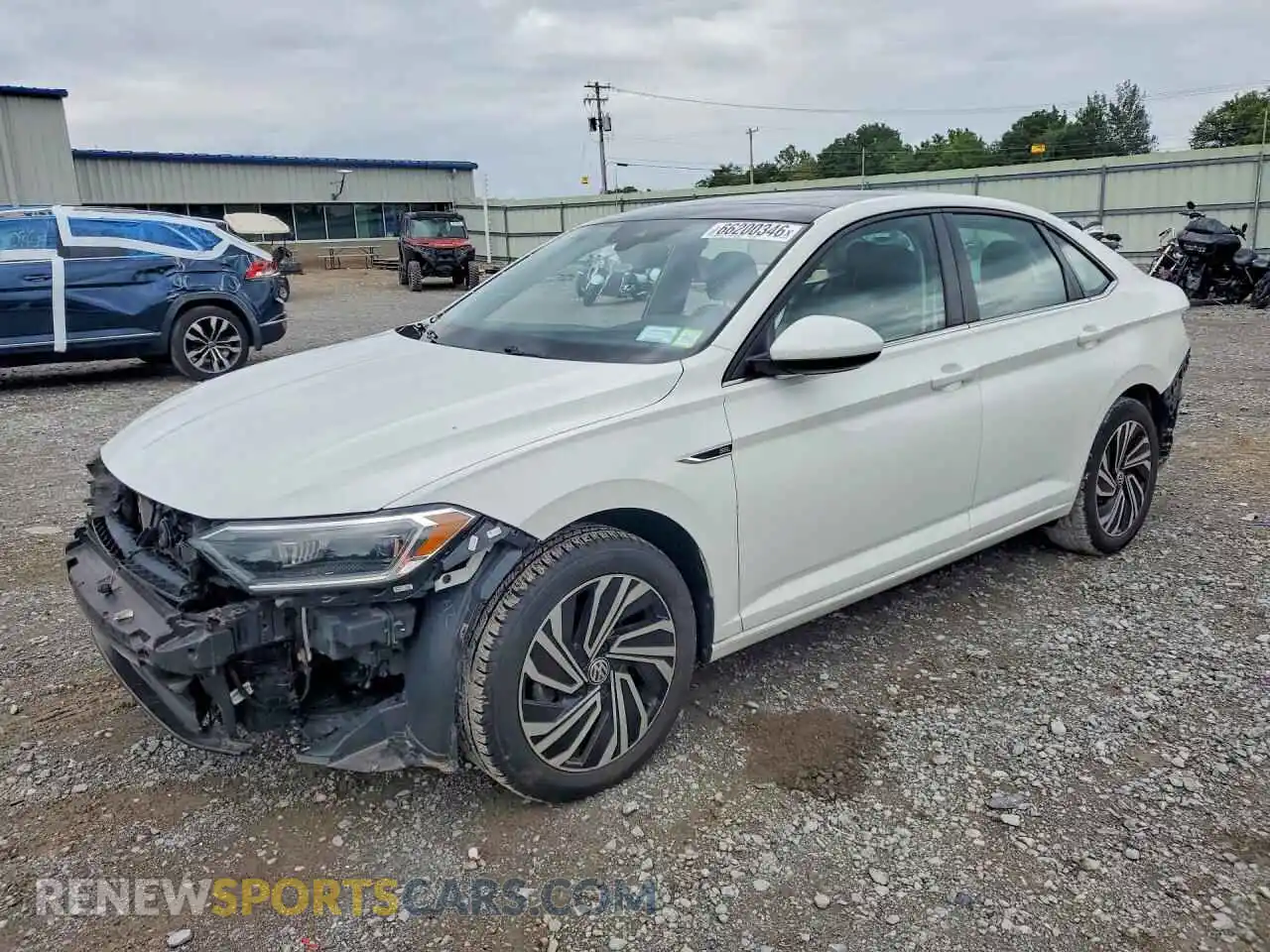 1 Photograph of a damaged car 3VWE57BU9MM026807 VOLKSWAGEN JETTA 2021