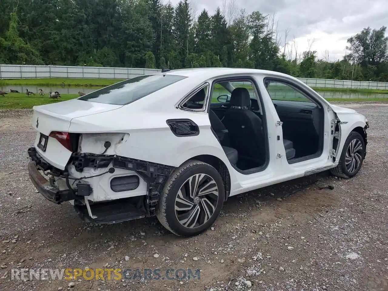 3 Photograph of a damaged car 3VWE57BU9MM026807 VOLKSWAGEN JETTA 2021