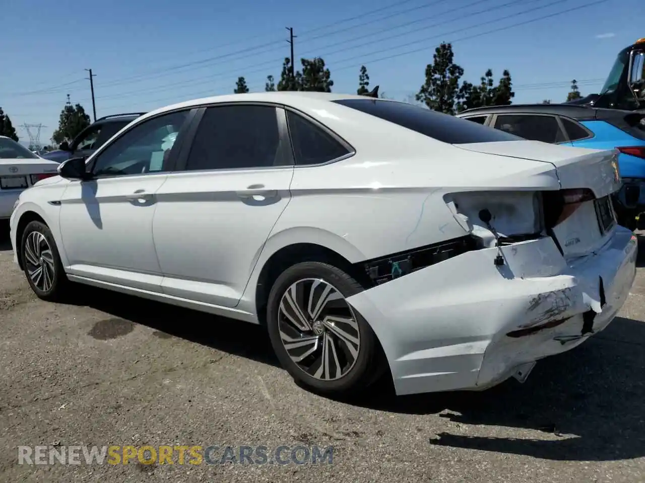 2 Photograph of a damaged car 3VWE57BU9MM082391 VOLKSWAGEN JETTA 2021